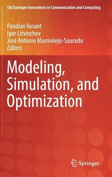 portada Modeling, Simulation, and Optimization