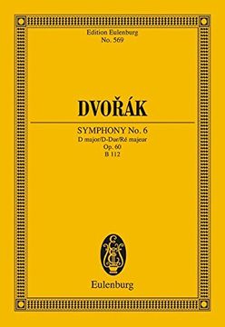 portada symphony 6 op. 60 d major (en Inglés)