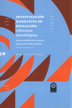 portada INVESTIGACION NARRATIVA EN EDUCACION REFLEXIONES METODOLOGICAS