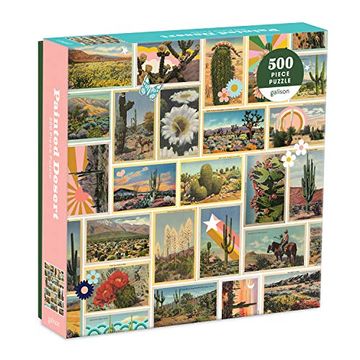 portada Painted Desert 500 Piece Puzzle (en Inglés)