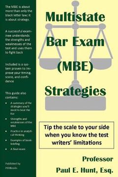 portada multistate bar exam (mbe) strategies (in English)