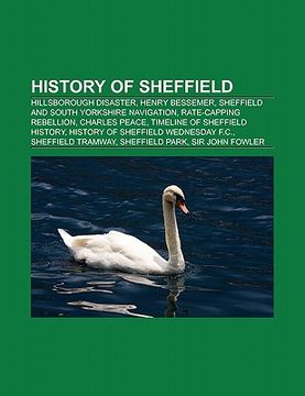 portada history of sheffield: hillsborough disaster, henry bessemer, sheffield and south yorkshire navigation, rate-capping rebellion, charles peace (in English)
