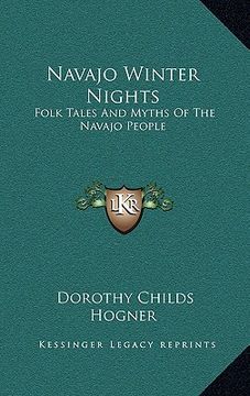 portada navajo winter nights: folk tales and myths of the navajo people