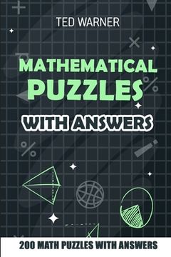 portada Mathematical Puzzles With Answers: SkyScrapers Puzzles - 200 Math Puzzles With Answers (en Inglés)
