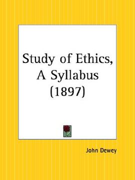 portada study of ethics, a syllabus (in English)