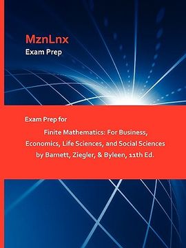 portada exam prep for finite mathematics: for business, economics, life sciences, and social sciences by barnett, ziegler, & byleen, 11th ed. (in English)
