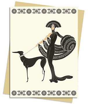 portada Symphony in Black (Erté) Greeting Card Pack: Pack of 6 (Greeting Cards) 