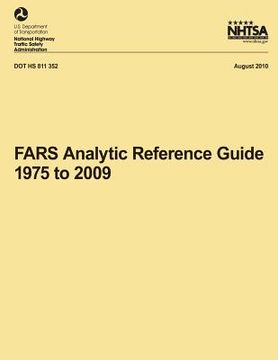 portada FARS Analytic Reference Guide, 1975 to 2009