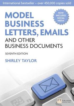 portada model business letters, emails and other business documents