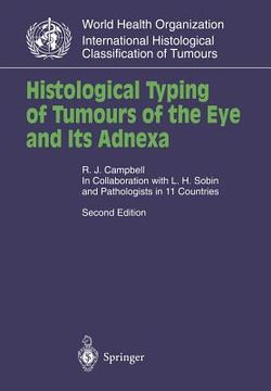 portada who-histological typing of tumours of the eye and its adnexa (en Inglés)