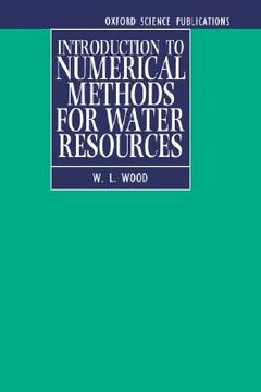portada introduction to numerical methods for water resources (en Inglés)