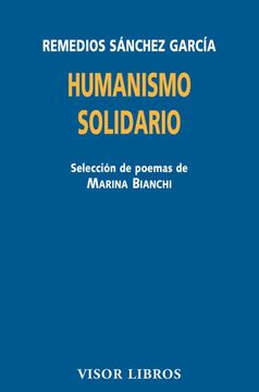 portada Humanismo Solidario. Poesía y Compromiso en la Sociedad Contemporánea (Visor Literario) (in Spanish)