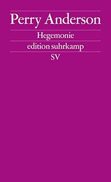portada Hegemonie: Konjunkturen Eines Begriffs (Edition Suhrkamp) (en Alemán)
