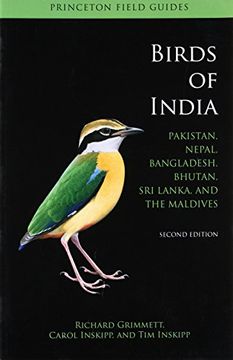 portada Birds of India: Pakistan, Nepal, Bangladesh, Bhutan, sri Lanka, and the Maldives (en Inglés)