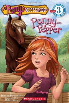 portada Scholastic Reader Level 3: Pony Mysteries #1: Penny and Pepper: Penny & Pepper (Pony Mysteries: Scholastic Reader, Level 3) (en Inglés)