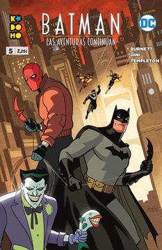 portada Batman: Las Aventuras Continúan Núm. 5 de 8 (Batman: Las Aventuras Continúan (O. Co )) (in Spanish)