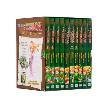 portada The Legend of Zelda box set (in English)