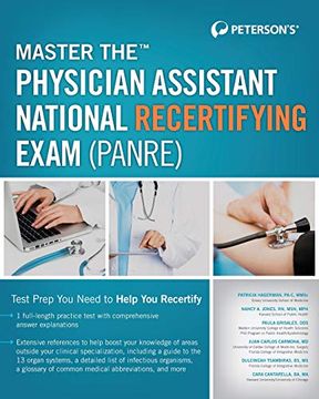portada Master the Physician Assistant National Recertifying Exam (Panre) (Peterson's Master the Physician Assistant National Recertitying Exam) (en Inglés)
