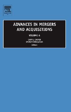 portada advances in mergers and acquisitions (en Inglés)
