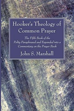 portada Hooker's Theology of Common Prayer (en Inglés)