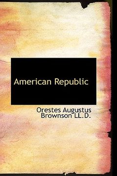 portada american republic (en Inglés)