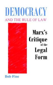portada democracy and the rule of law (en Inglés)