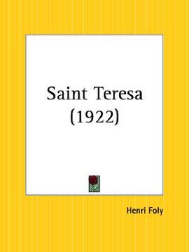 portada saint teresa (en Inglés)