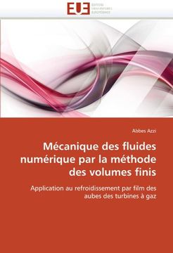 portada Mecanique Des Fluides Numerique Par La Methode Des Volumes Finis