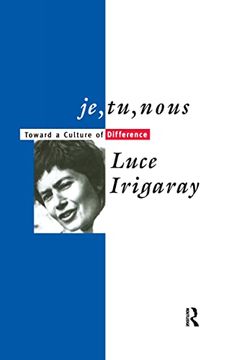 portada Je, tu, Nous: Toward a Culture of Difference (in English)
