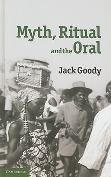 portada myth, ritual and the oral (in English)