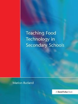 portada Teaching Food Technology in Secondary School (en Inglés)