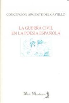 portada La Guerra civil en la poesia española