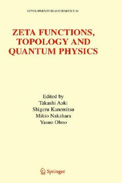 portada zeta functions, topology and quantum physics (in English)