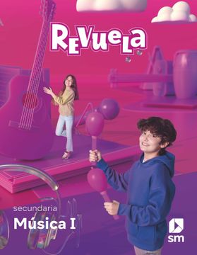 portada Musica 1º eso Proyecto Revuela Melilla ed 2022