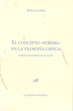 portada Concepto Poiesis en la Filosofia Griega, el (in Spanish)