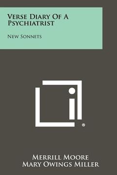 portada verse diary of a psychiatrist: new sonnets (in English)