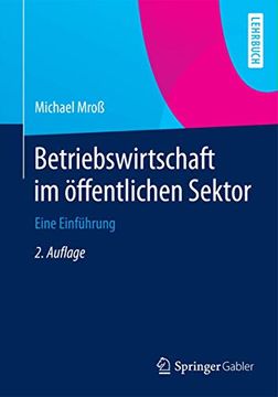 portada Betriebswirtschaft im Öffentlichen Sektor: Eine Einführung (en Alemán)
