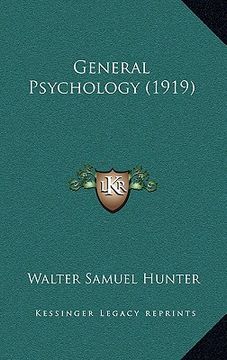 portada general psychology (1919) (en Inglés)