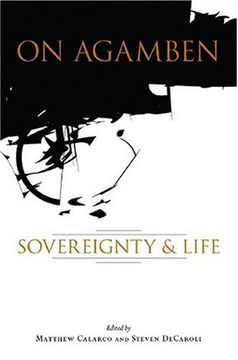 portada Giorgio Agamben: Sovereignty and Life (en Inglés)