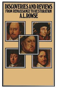 portada Discoveries and Reviews: From Renaissance to Restoration (en Inglés)