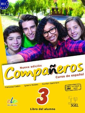 portada Companeros Nueva Edicion 3: Student Book Plus Internet Support: Curso de Espanol: Libro del Alumno (Paperback)