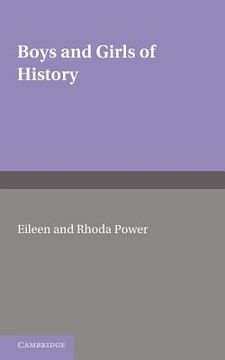 portada Boys and Girls of History (in English)