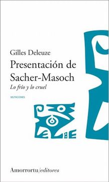 portada Presentacion de Sacher Masoch (in Spanish)