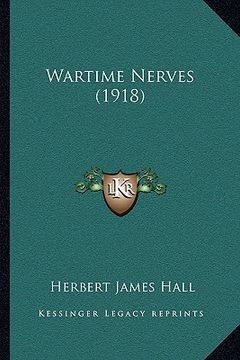 portada wartime nerves (1918) (in English)