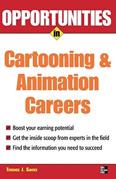 portada Opportunities in Cartooning & Animation Careers (en Inglés)