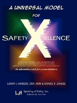 portada a universal model for safety x-cellence (en Inglés)