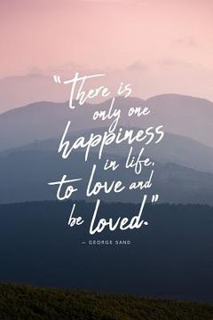 portada Inspirational Series: George Sand, to Love and Be Loved (en Inglés)