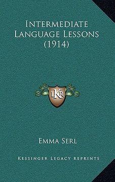 portada intermediate language lessons (1914) (in English)