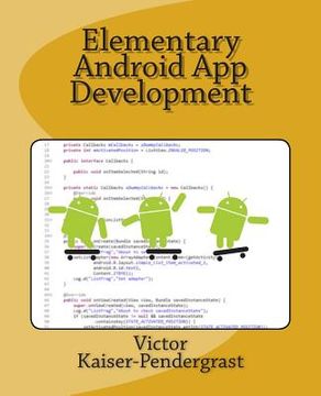portada Elementary Android App Development (en Inglés)