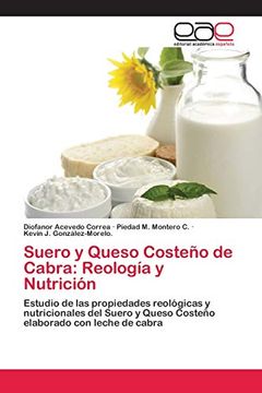 portada Suero y Queso Costeño de Cabra: Reología y Nutrición